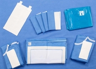 Laparoscopy Pack แบบใช้แล้วทิ้ง SMS Sterilized Drape Kit Set ทนน้ำมัน