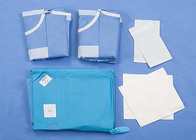 ชุดขั้นตอน TUR SMS ผ้า ชุดผ่าตัดสีเขียวปลอดเชื้อ การเคลือบที่จำเป็น ชุดผ่าตัดระบบทางเดินปัสสาวะผู้ป่วยทิ้ง