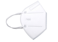 5Ply Medical N95 Mask สีขาวทิ้งใบหน้าป้องกันระบายอากาศ
