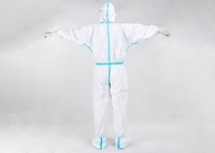 ชุดป้องกันแบบใช้แล้วทิ้ง PPE ชุดเสื้อผ้านิรภัย Coverall