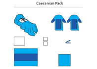 Medical Surgical Pack ชุด Cesarean Drape Set C-Section