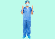 OEM Design Disposable Scrubs ชุดแพทย์ Unisex Doctor Uniforms Nonwoven