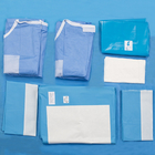 CE / ISO SMS โรงพยาบาลทิ้ง Angiography Drape แผ่นผ่าตัดปลอดเชื้อ