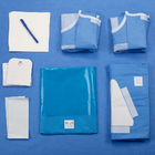 ยูทิลิตี้การผ่าตัดทางการแพทย์ที่ใช้แล้วทิ้ง CE ปิดทึบวัสดุสิ้นเปลืองผ้านอนวูฟเวนปลอดเชื้อ