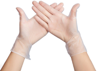 ถุงมือ PVC ใสสำหรับใช้ในโรงพยาบาล OEM สำหรับใช้ในทางการแพทย์