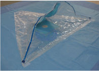 ถุงของเหลว Drape ผ่าตัด, ผลิตภัณฑ์ผ่าตัดทางการแพทย์ PE พร้อมการระบายน้ำ