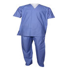 ชุดขัดทางการแพทย์กันน้ำสีน้ำเงินดำ, เสื้อผ้าคอวีสครับสำหรับผู้หญิงผู้ป่วย