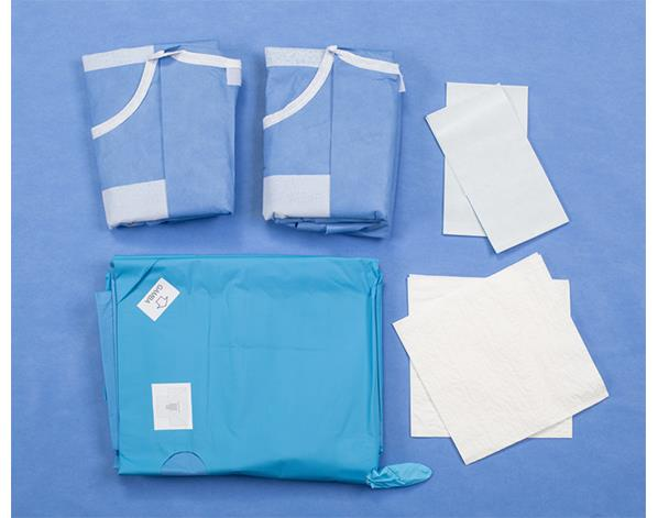 ระบบทางเดินปัสสาวะทางการแพทย์ Drape Pack ขั้นตอนการแต่งตัวผ่าตัดระบบ ...