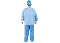 ชุดขัดทางการแพทย์ของโรงพยาบาลเหมาะกับเสื้อแจ็คเก็ตแบบใช้แล้วทิ้งที่ระบายอากาศได้ดี