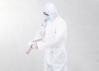 ชุดขัดป้องกันนอนวูฟเวนแบบใช้แล้วทิ้งเหมาะกับชุดความปลอดภัยของ PPE