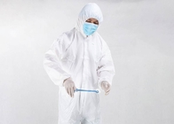 ชุดขัดป้องกันนอนวูฟเวนแบบใช้แล้วทิ้งเหมาะกับชุดความปลอดภัยของ PPE