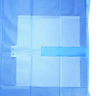 Drape บายพาสผ่าตัดแบบใช้แล้วทิ้ง EOS สีปลอดเชื้อสีน้ำเงินเขียวขนาดที่กำหนดเอง