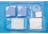 Angiography Procedure Pack ชุดผ่าตัดปลอดเชื้อ EO แบบใช้แล้วทิ้ง SMS Blue เครื่องมือผ่าตัด