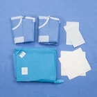 ผ้าโพลิเมอร์ทางการแพทย์ผ้าม่านผ่าตัดปลอดเชื้อ EOS นอนวูฟเวนสำหรับลูกค้า B2B