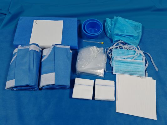 Disposable Surgical Packs Sterile Protection Packs with MOQ 1000 Pieces in Blue/Green/White Standard Size