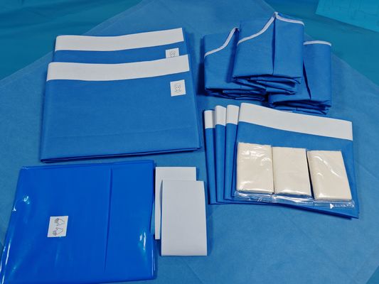 Standard Size Disposable Surgical Packs with MOQ 1000 Pieces for Hospital and Clinic Use