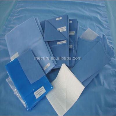 แพคผ่าตัดแบบไร้เชื้อผ้าที่มีแพคออนจิโอแกรฟี และการปรับแต่ง OEM/ODM