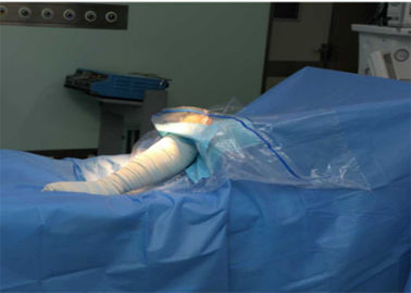 ถุงของเหลว Drape ผ่าตัด, ผลิตภัณฑ์ผ่าตัดทางการแพทย์ PE พร้อมการระบายน้ำ